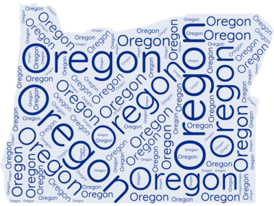 Oregon State Word Cloud