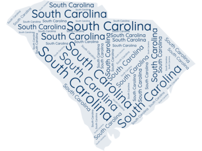 South Carolina State Word Cloud