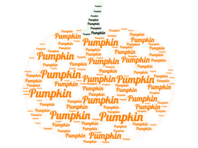 Pumpkin Word Cloud